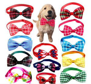 Elevate Your Pet's Style with the Plaid Pet Tie