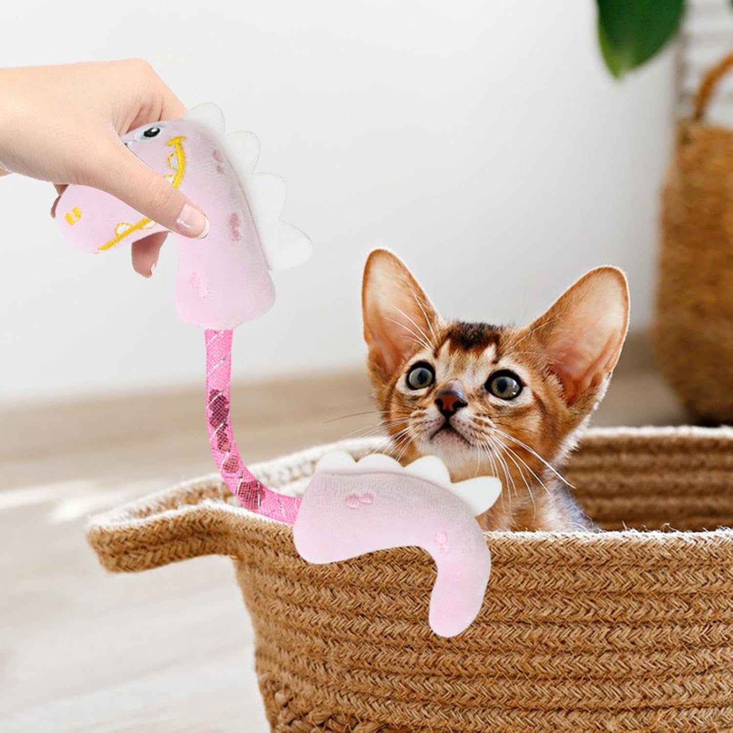 Teeth Cleaning Catnip Rope Toys