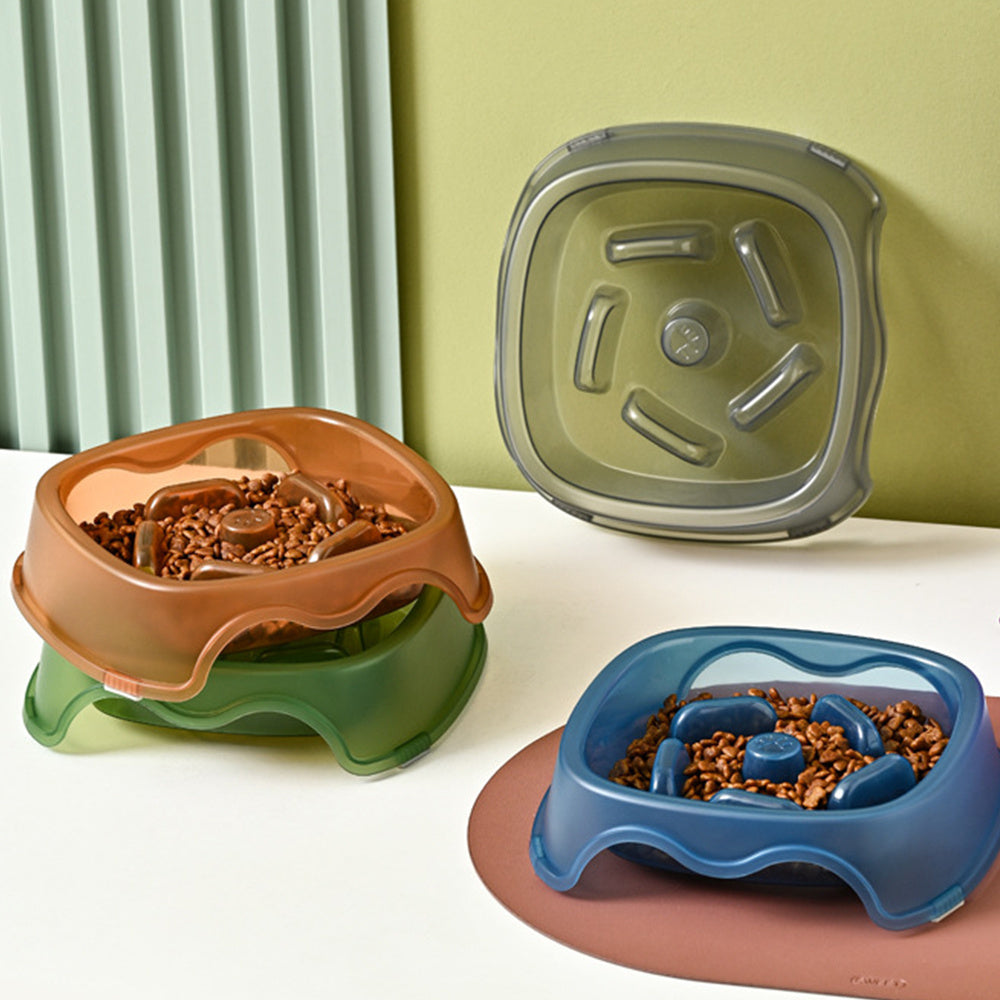 Pet Slow Anti-Suffocation Water Feeder Bowl