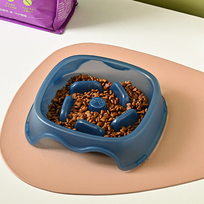 Pet Slow Anti-Suffocation Water Feeder Bowl