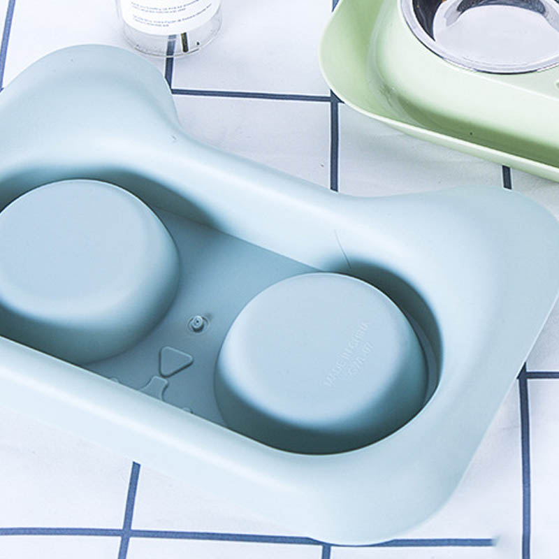 Pet Stainless Steel Feeding Cat Bowl