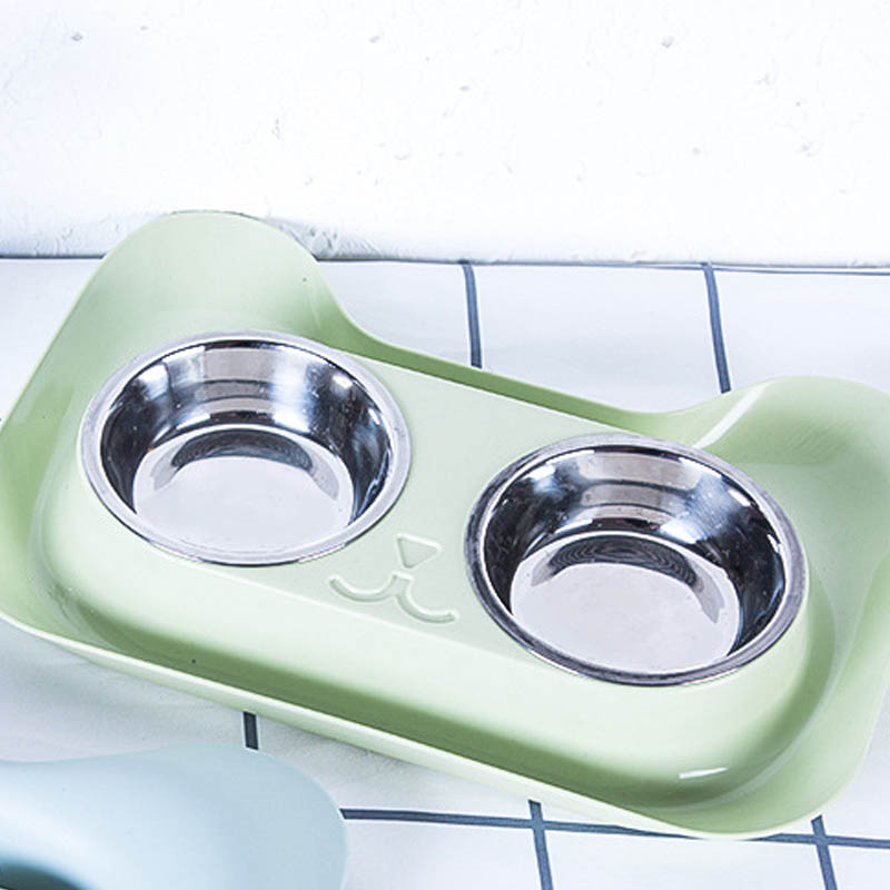 Pet Stainless Steel Feeding Cat Bowl