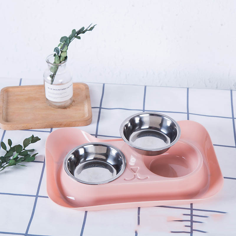 Pet Stainless Steel Feeding Cat Bowl