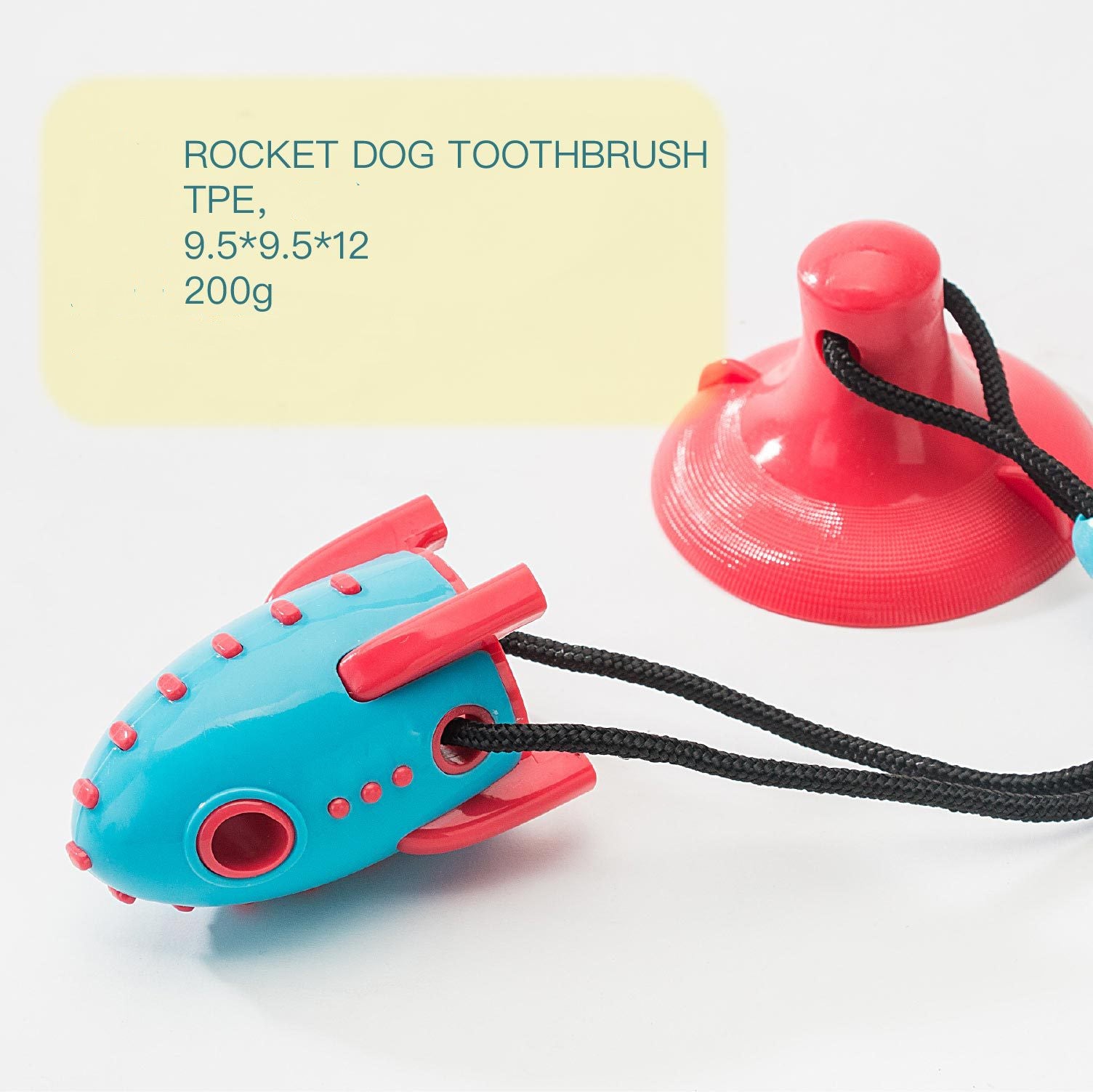 Rocket Dog Leaking Food Dog Bite Toys