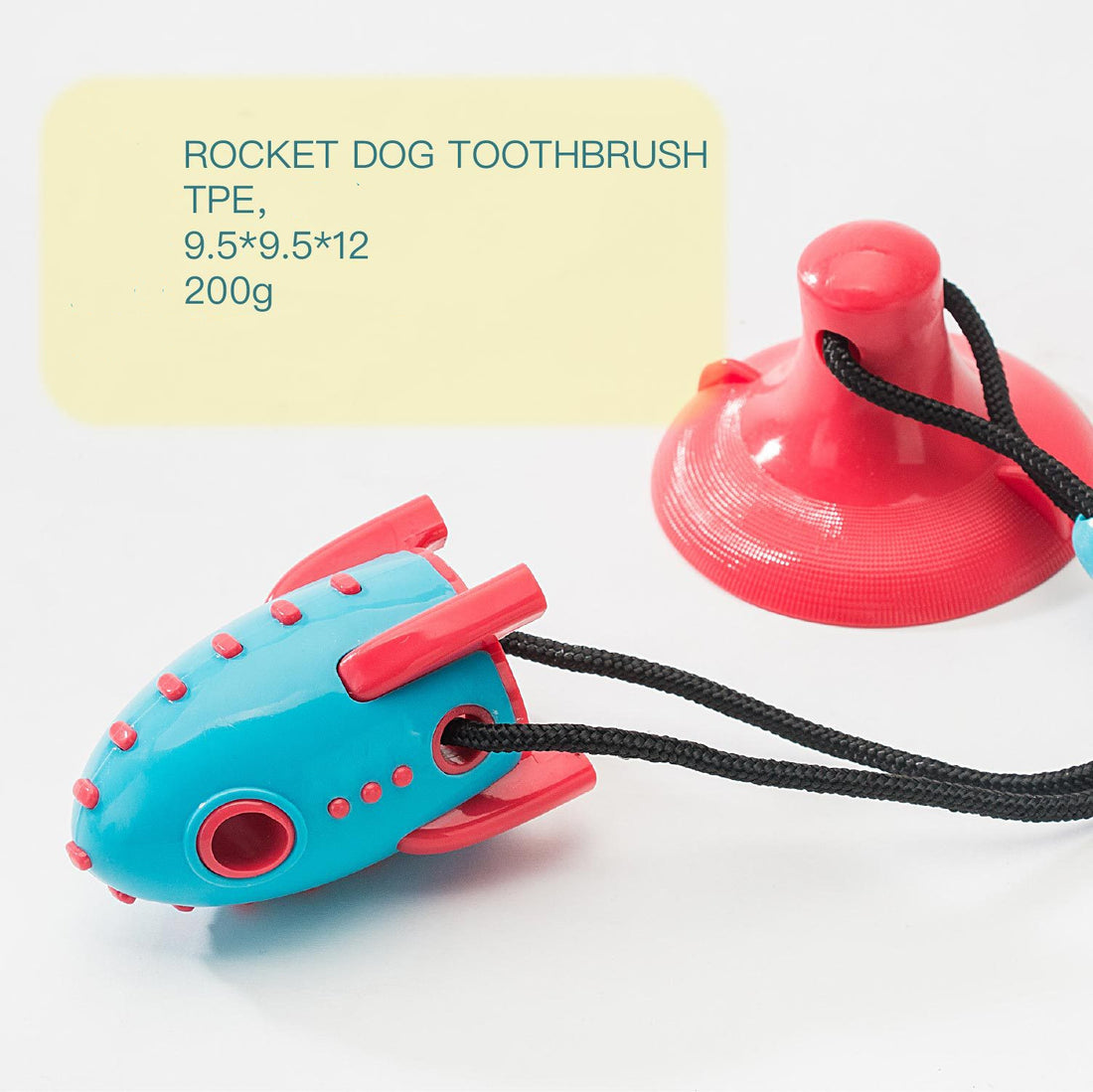 Rocket Dog Leaking Food Dog Bite Toys