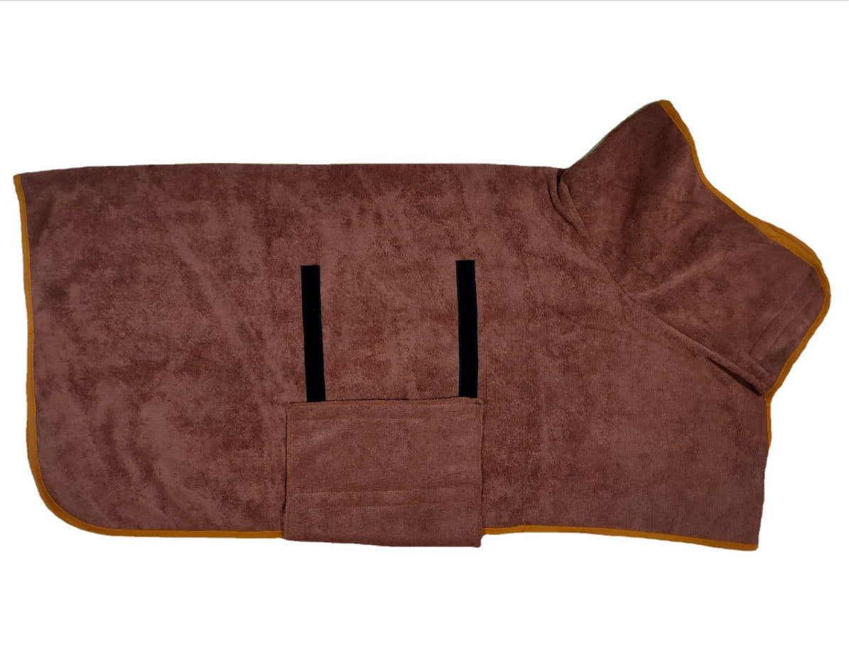 Pet Bathrobe Fast Drying Towel