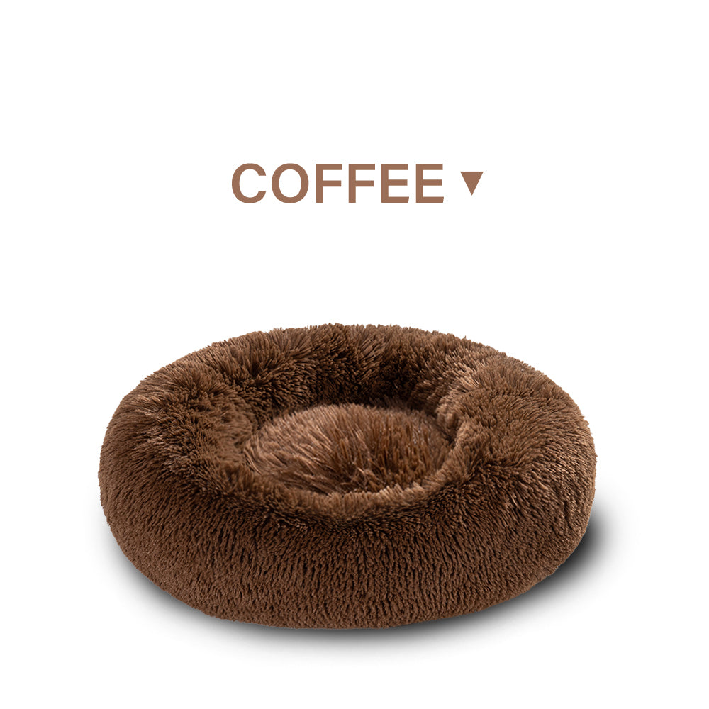 Washable Round Soft Pet Bed