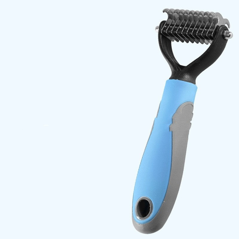 Pet Hair Removal Double-sided Comb Brush