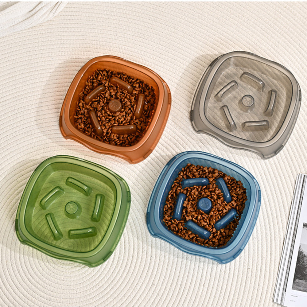 Pet Slow Anti-Suffocation Water Feeder Bowl