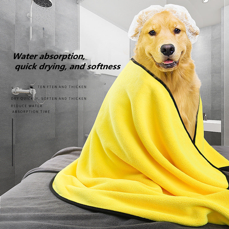 Quick-drying Pet Super Absorbent Towel