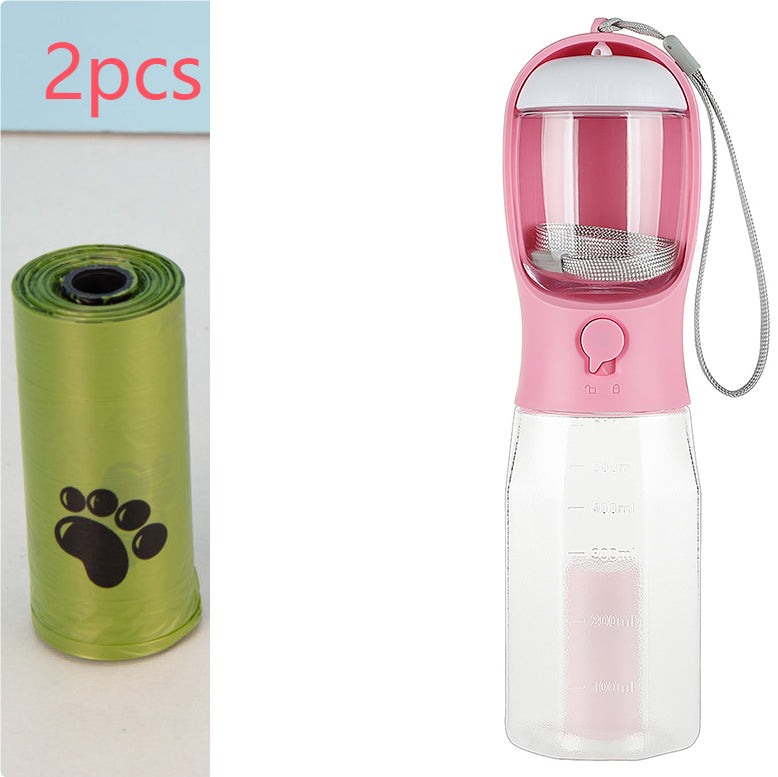 Portable 3 In 1 Multifunctional Water Bottle