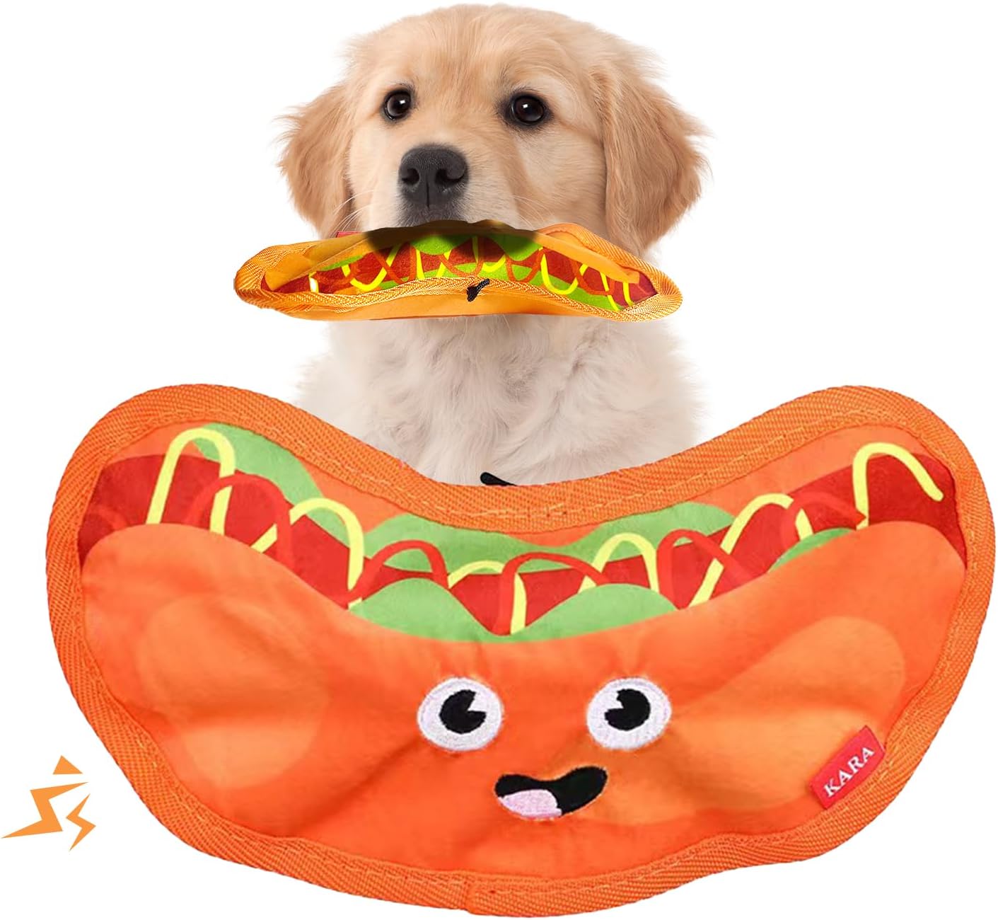 Crinkle Dog Squeaky Toys