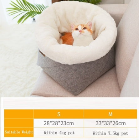 Soft Plush Pet Bed