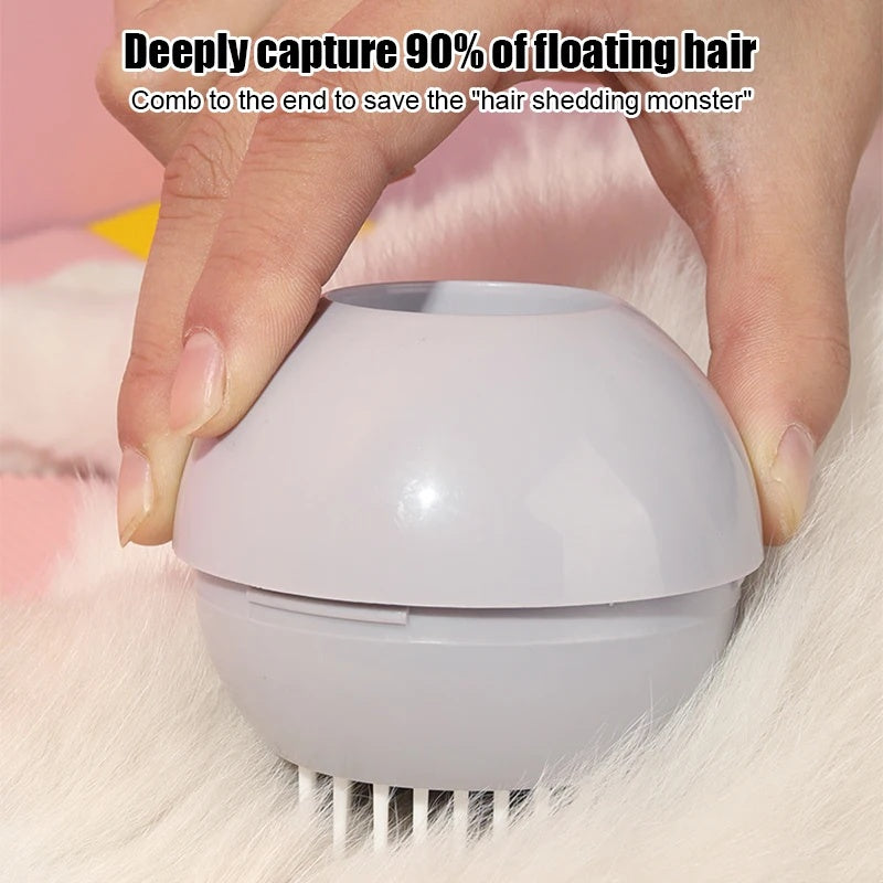 Pet Massage Soft Silicone Brush