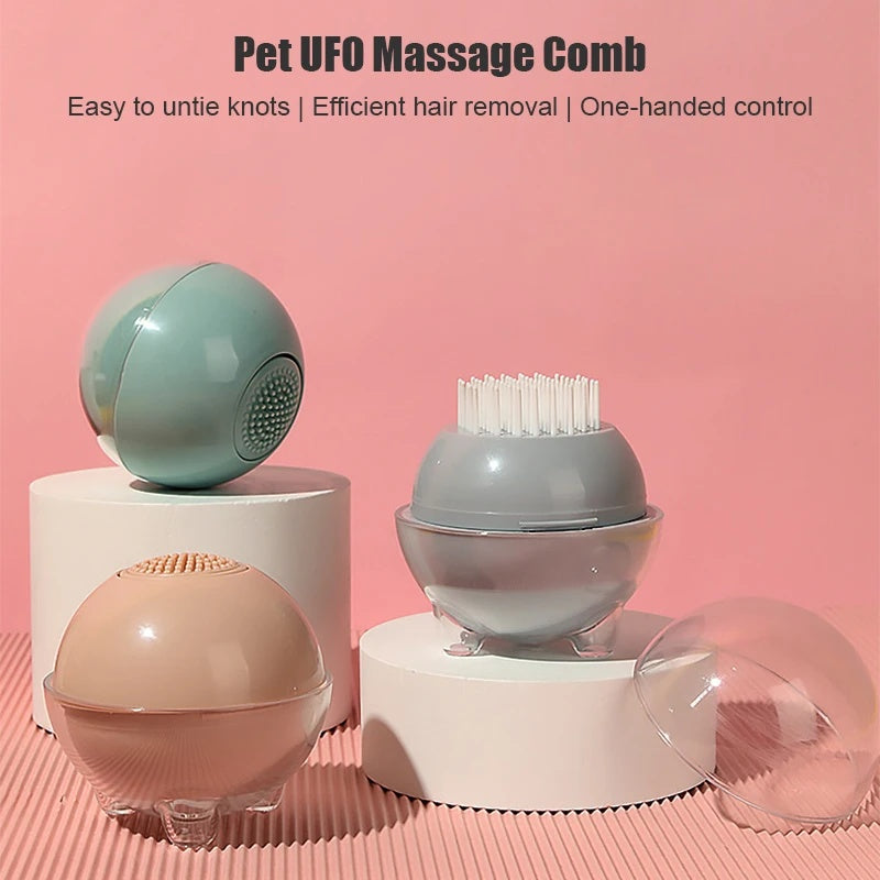 Pet Massage Soft Silicone Brush