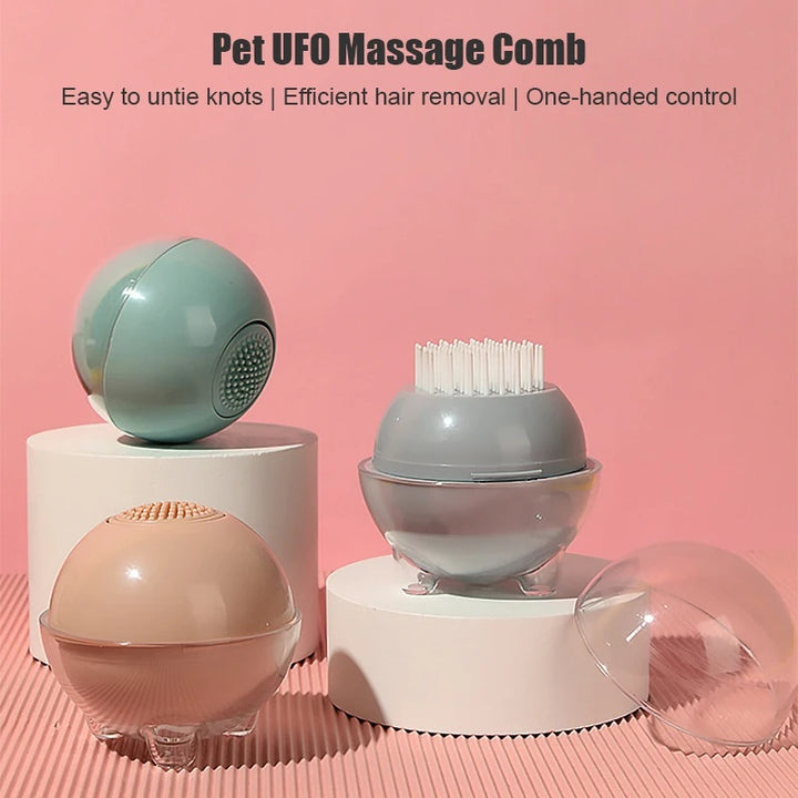 Pet Massage Soft Silicone Brush