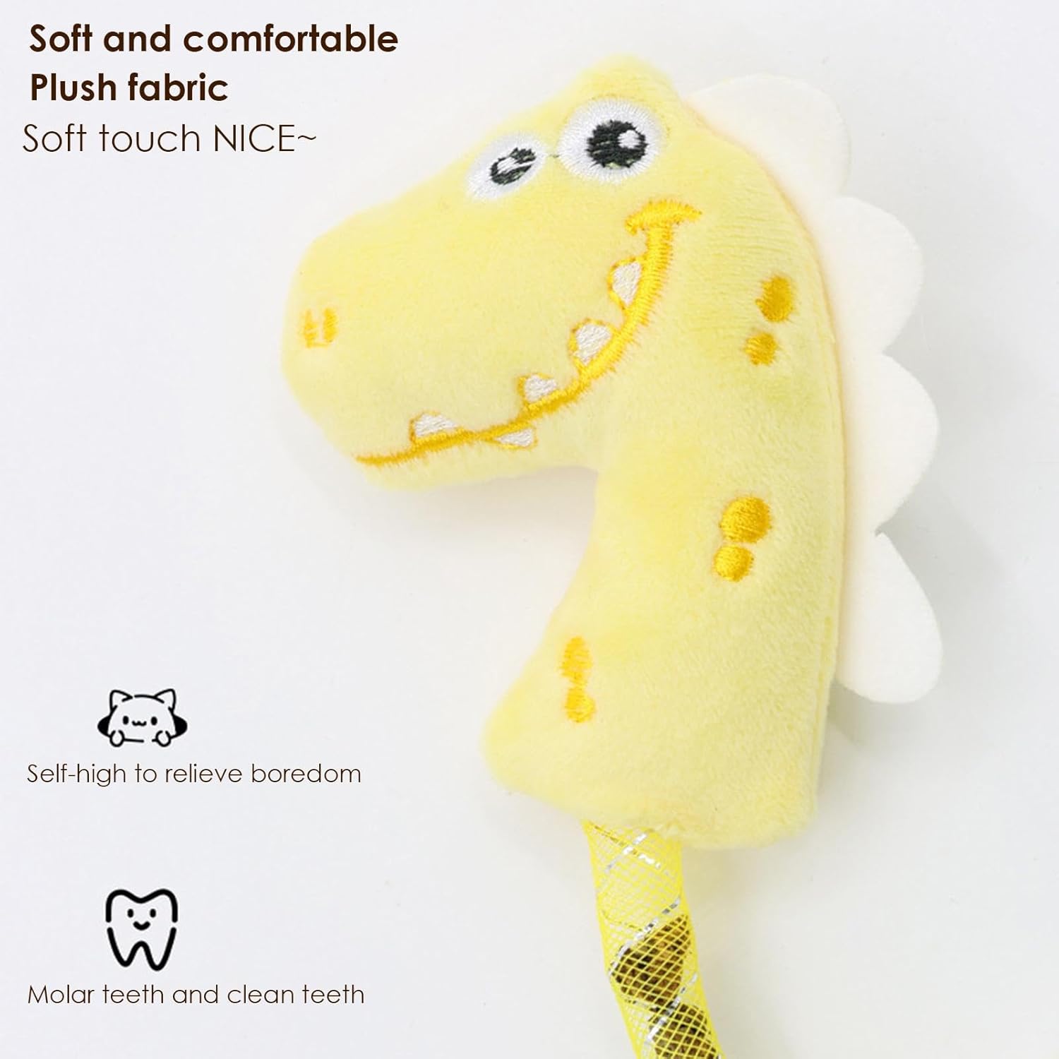 Teeth Cleaning Catnip Rope Toys