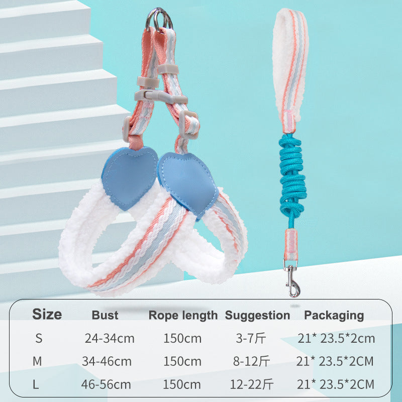 Summer Breathable Walking Dog Leash