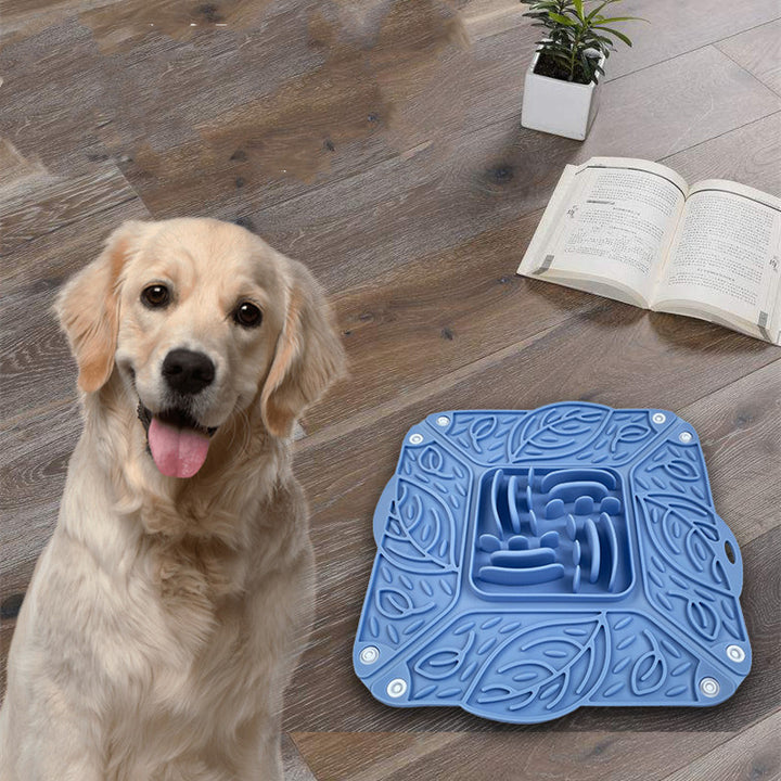 Pet Silicone Foldable Slow Feeding Bowl