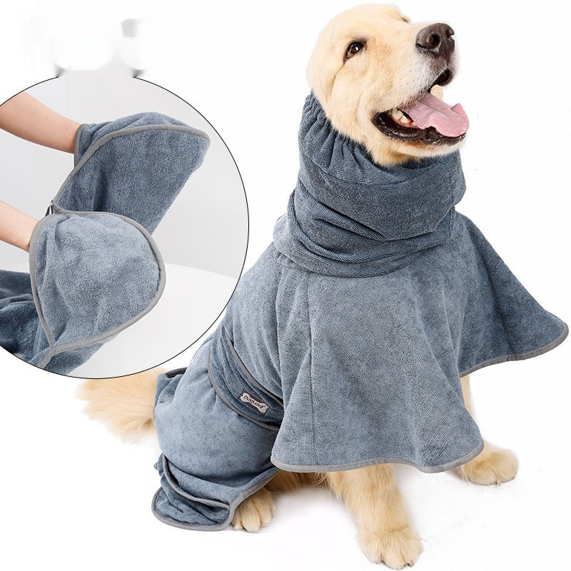 Pet Cotton Strong Water-absorbing Bath Towel