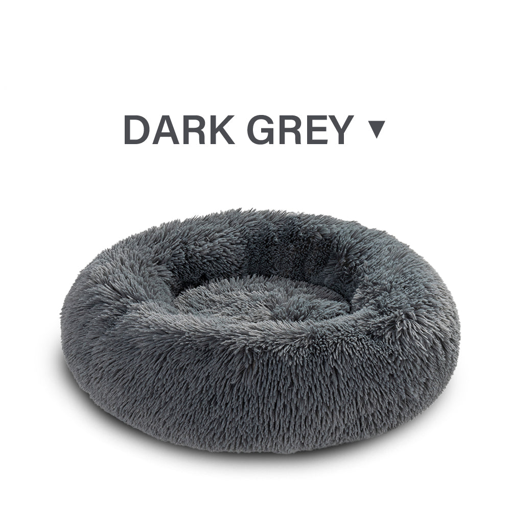 Washable Round Soft Pet Bed