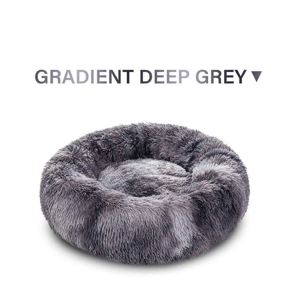 Washable Round Soft Pet Bed