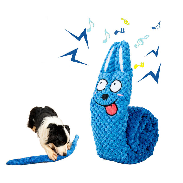 Squeaky Interactive Plush Dog Toys