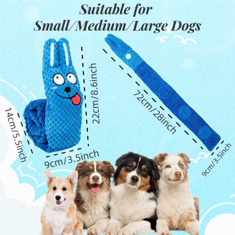 Squeaky Interactive Plush Dog Toys