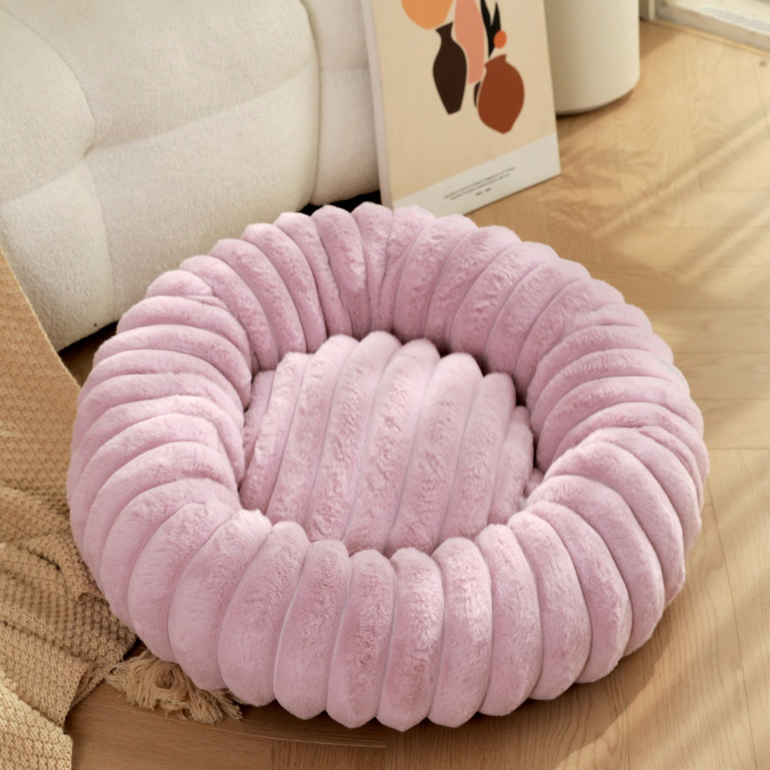 High Weight Rabbit Plush Pet Bed