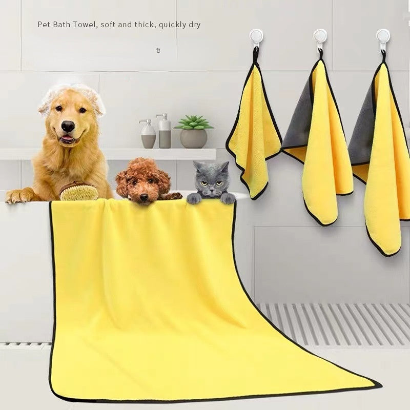 Quick-drying Pet Super Absorbent Towel