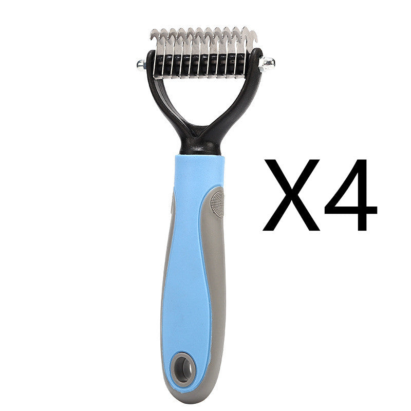 Stainless Double-sided Pet Brush