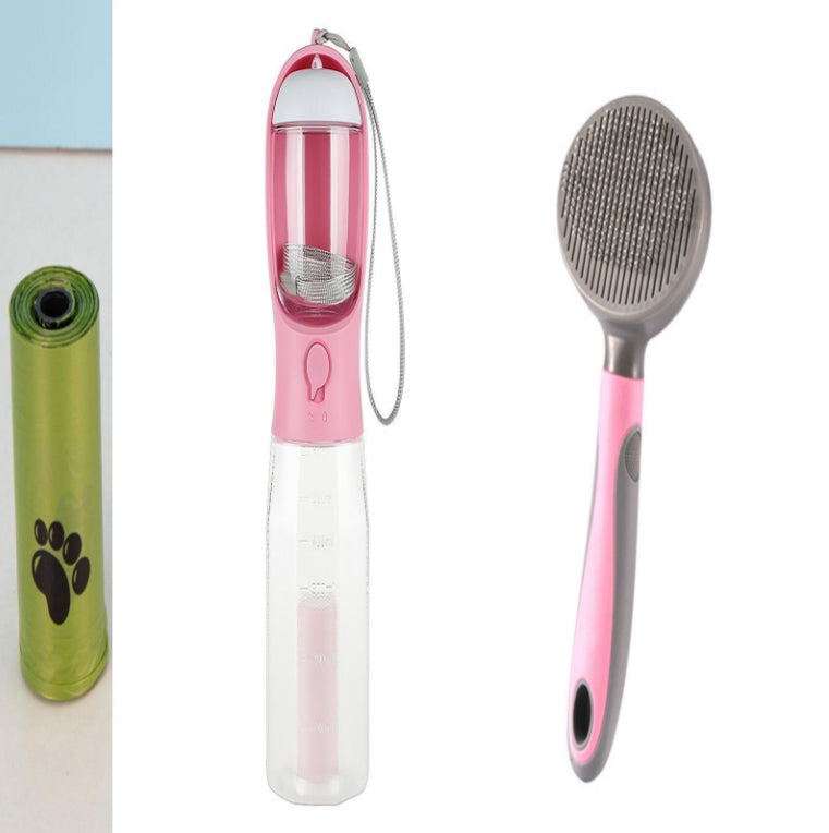 Portable 3 In 1 Multifunctional Water Bottle