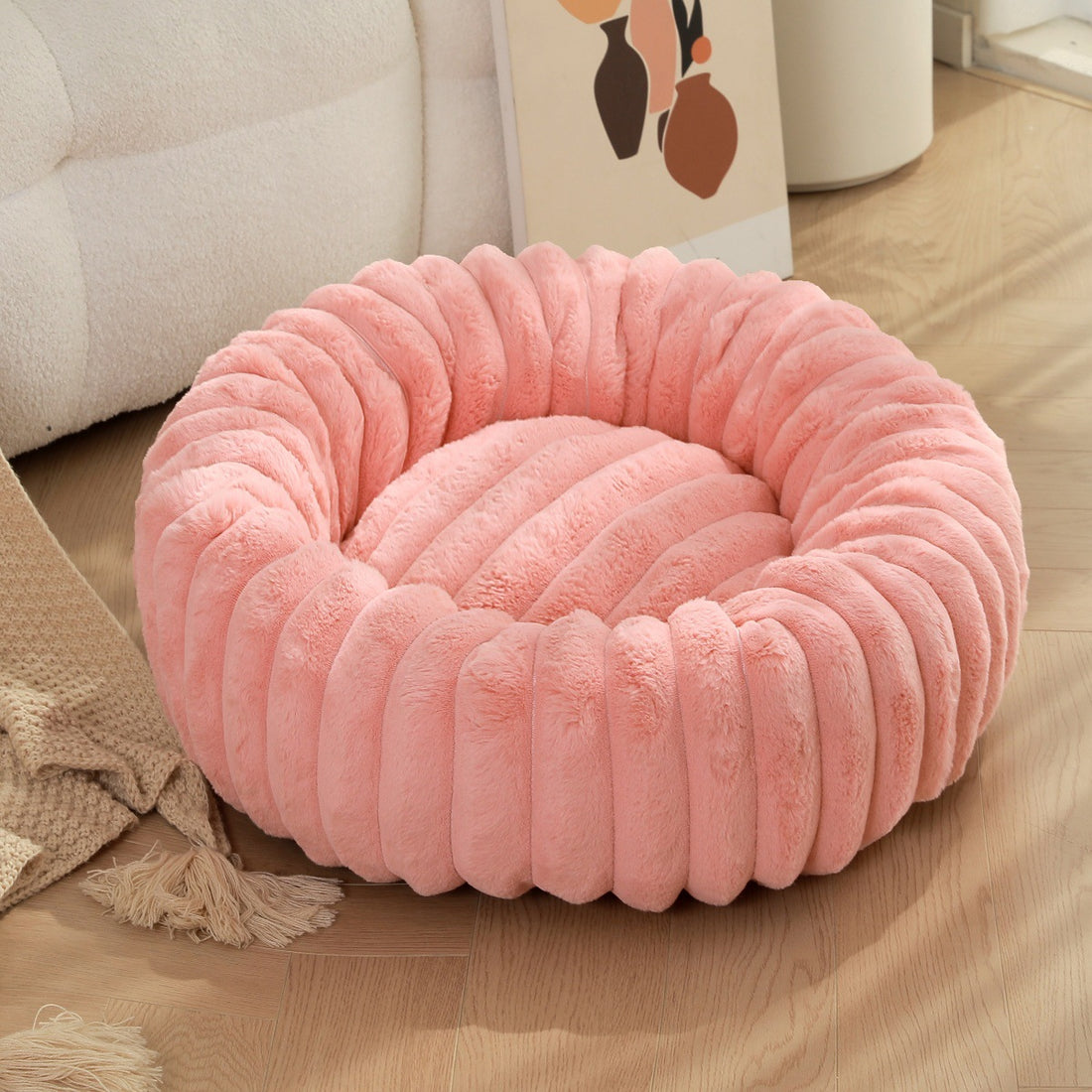 High Weight Rabbit Plush Pet Bed