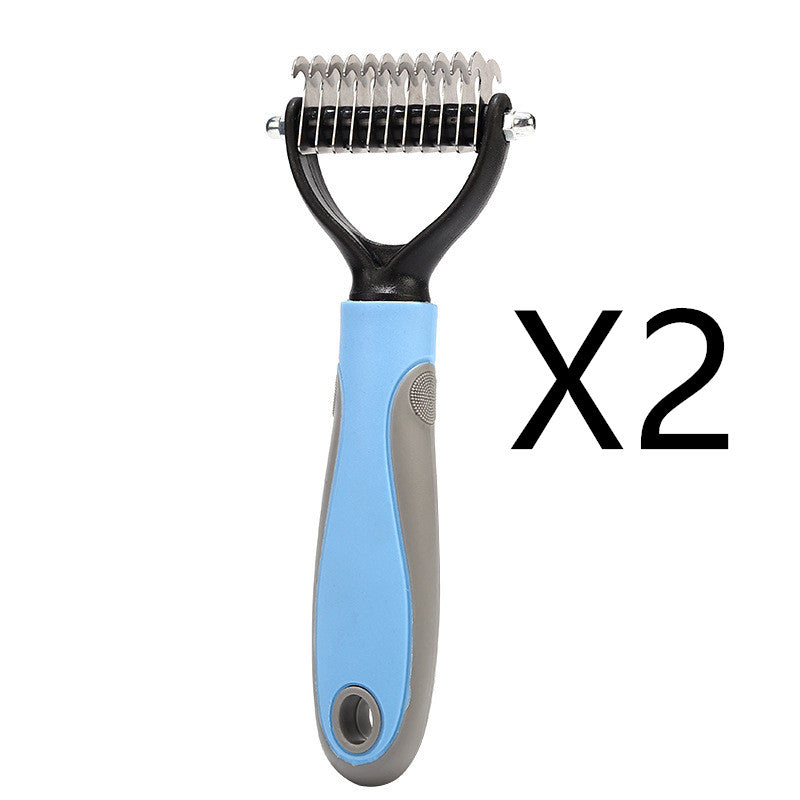 Stainless Double-sided Pet Brush