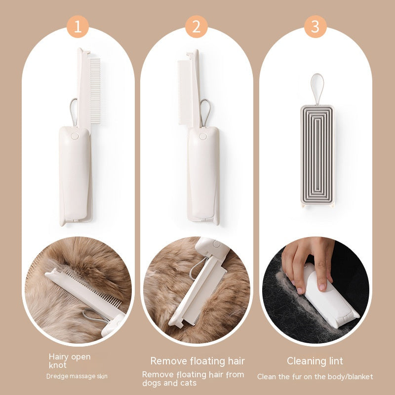 Pet Groomer Hair Removal Brush