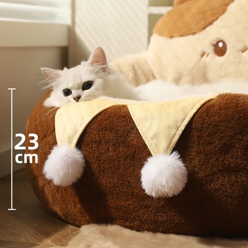 Winter Warm Deep Sleep Cushion Pet Bed
