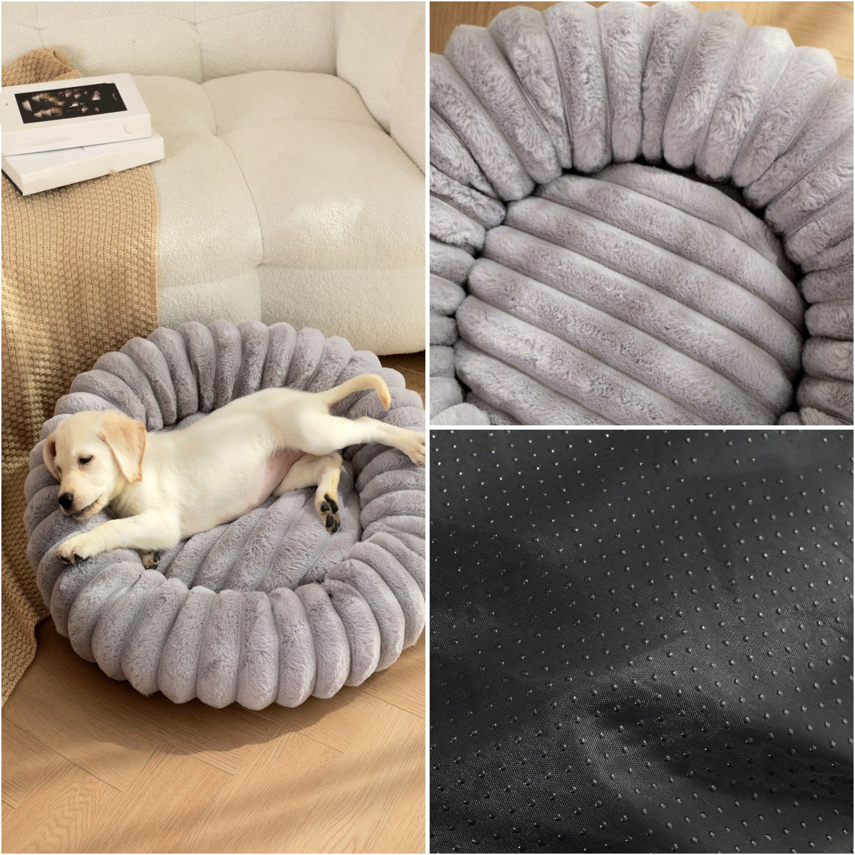 High Weight Rabbit Plush Pet Bed