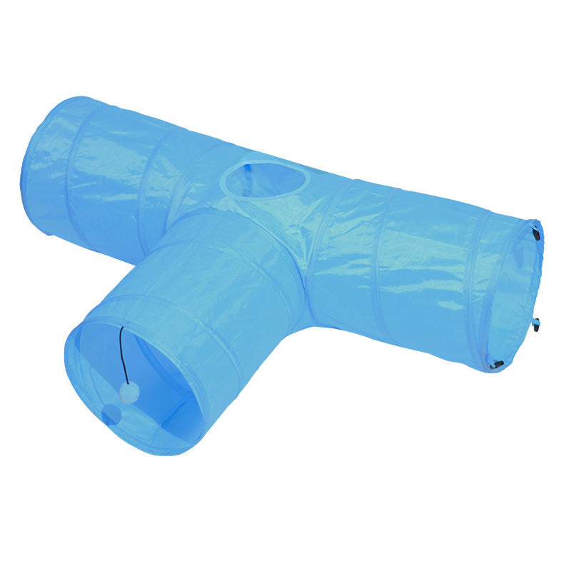 Cat Tunnel Foldable Pet Climbing Path Toys