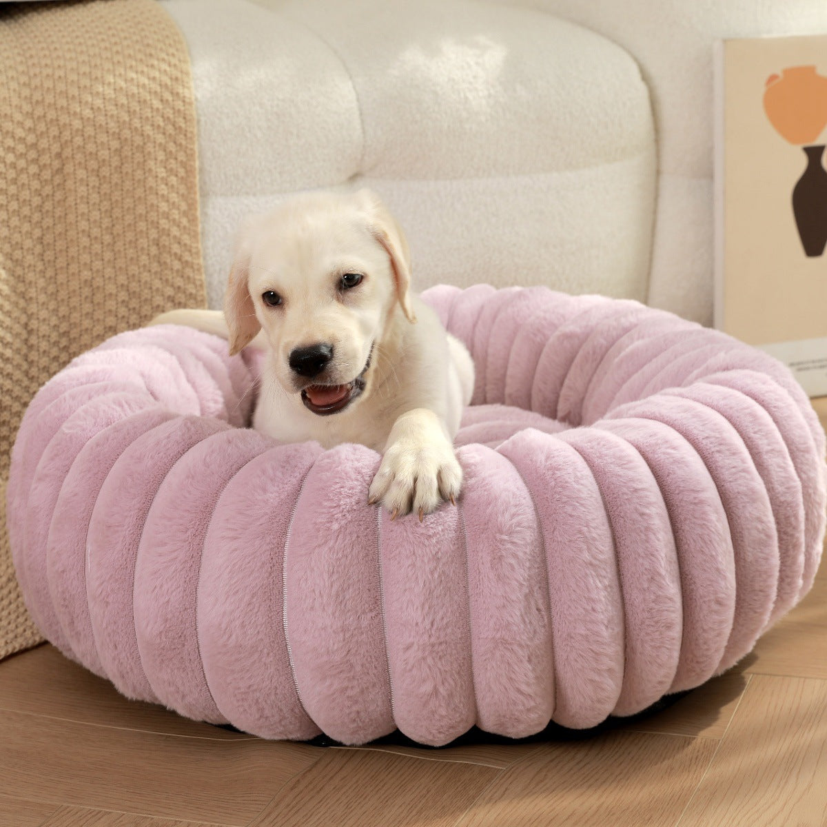 High Weight Rabbit Plush Pet Bed