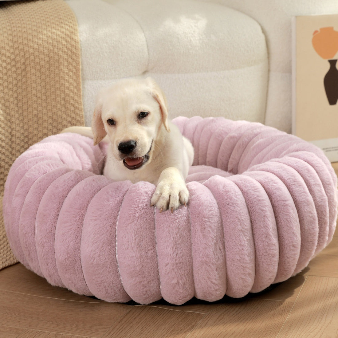 High Weight Rabbit Plush Pet Bed