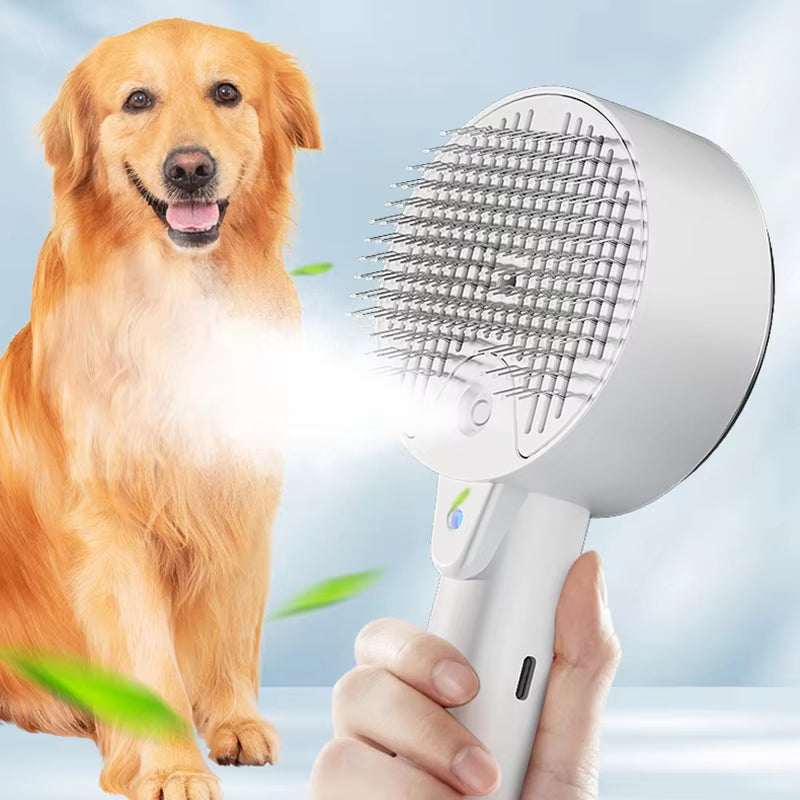 Pet Grooming 3 In 1 Electric Sprays Massage Combs