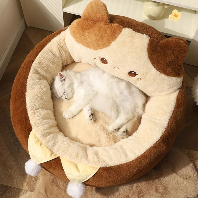 Winter Warm Deep Sleep Cushion Pet Bed